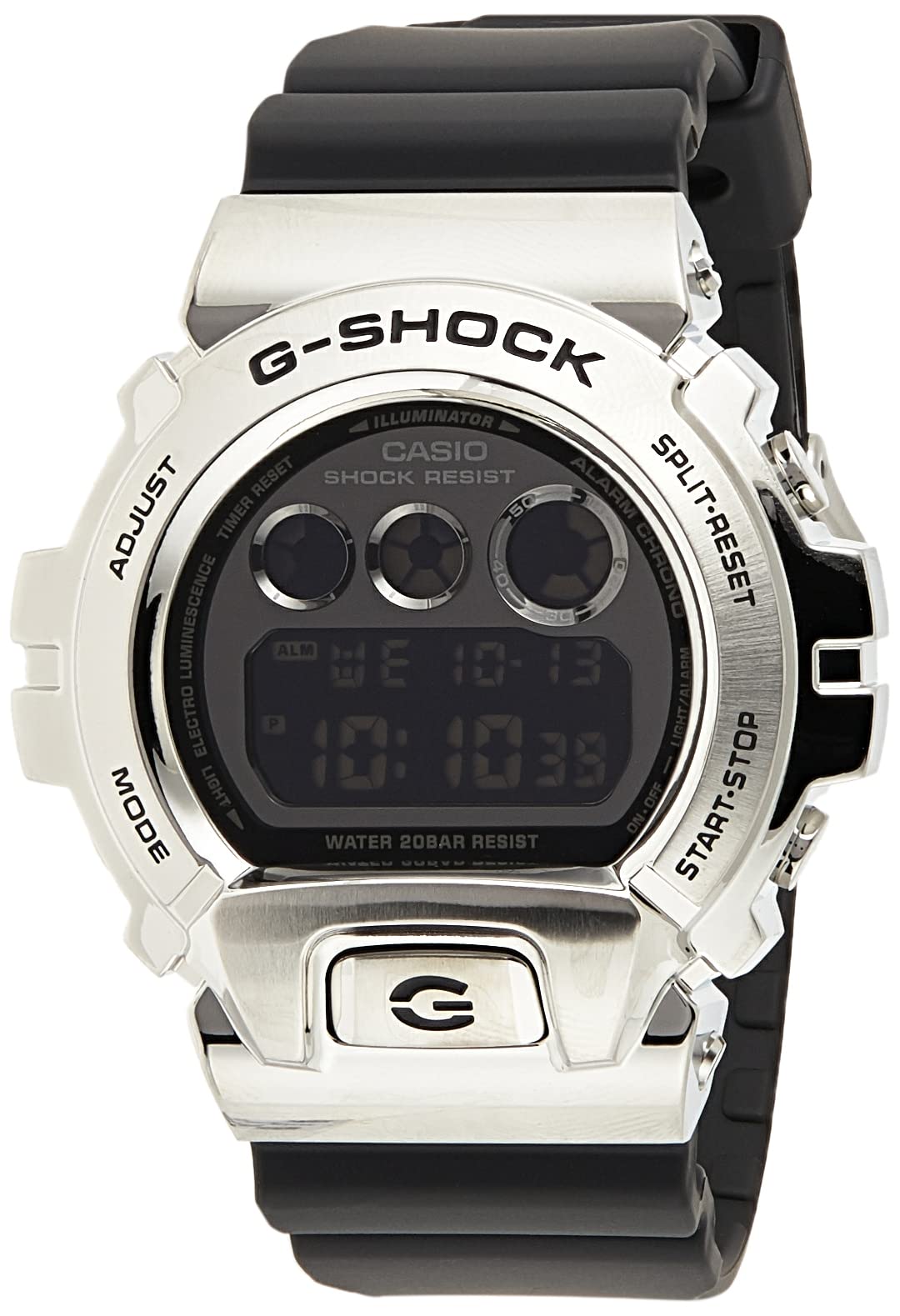 Casio GM-6900-1D G-Shock Digital Sport Quartz Watch for Men - Waterproof, Shock Resistant & Durable - Perfect for Outdoor Activities, Sports & Everyday Wear