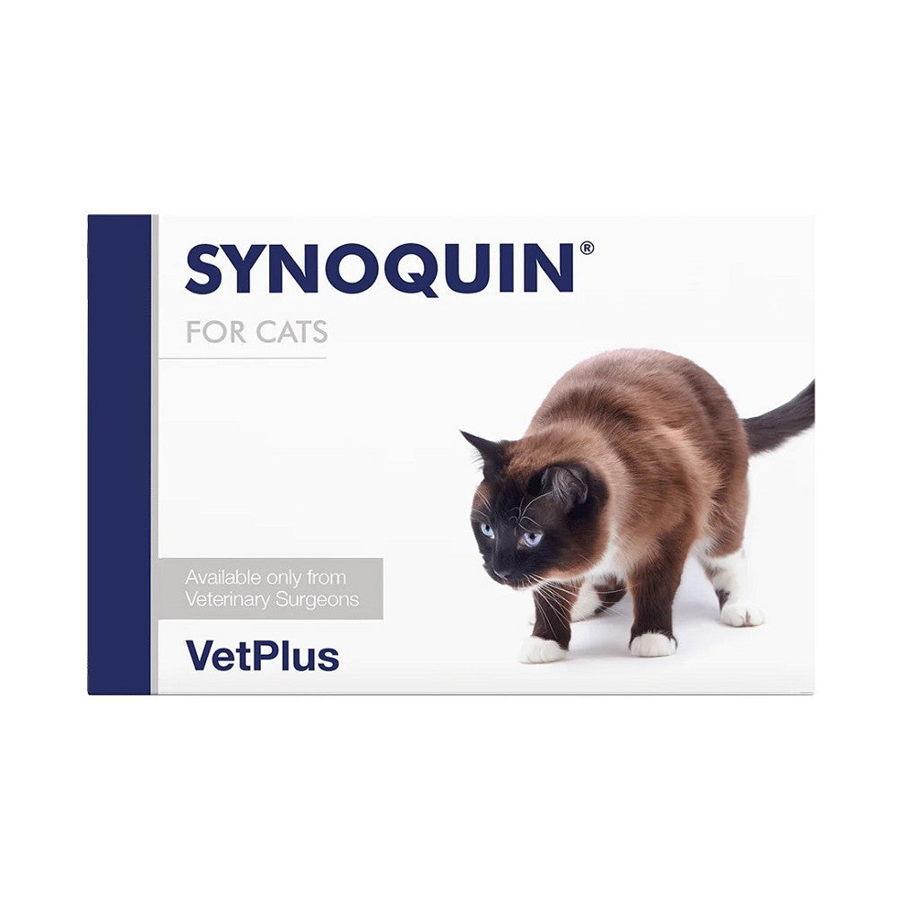 Synoquin Joint Support Supplement for Cats - Promotes Mobility & Comfort - Ideal for Senior Cats & Arthritis Relief