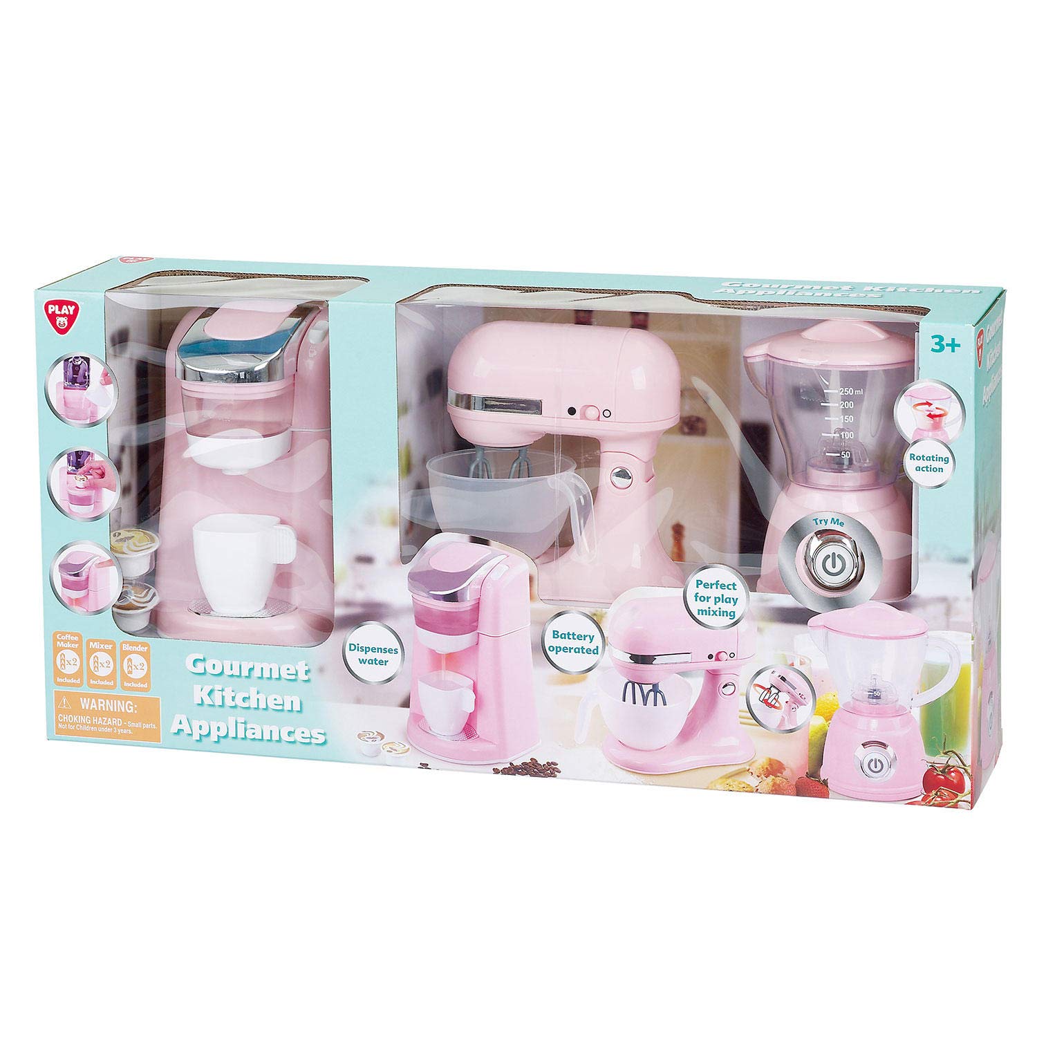 PlayGo Gourmet Kitchen Appliances for Home Cooking & Baking