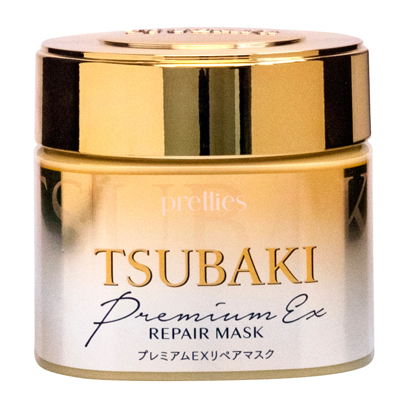 Shiseido TSUBAKI Premium Repair Hair Mask 180g - Deep Conditioning Treatment for Damaged Hair - Salon Quality Hair Care for Dry, Frizzy & Color-Treated Hair - At Home Spa Treatment