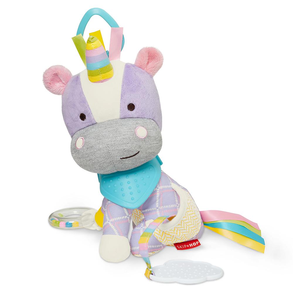 Skip Hop Bandana Buddies Unicorn Baby Bib - Soft & Absorbent Drool Bibs for Infants & Toddlers - Perfect for Feeding, Teething, and Everyday Use