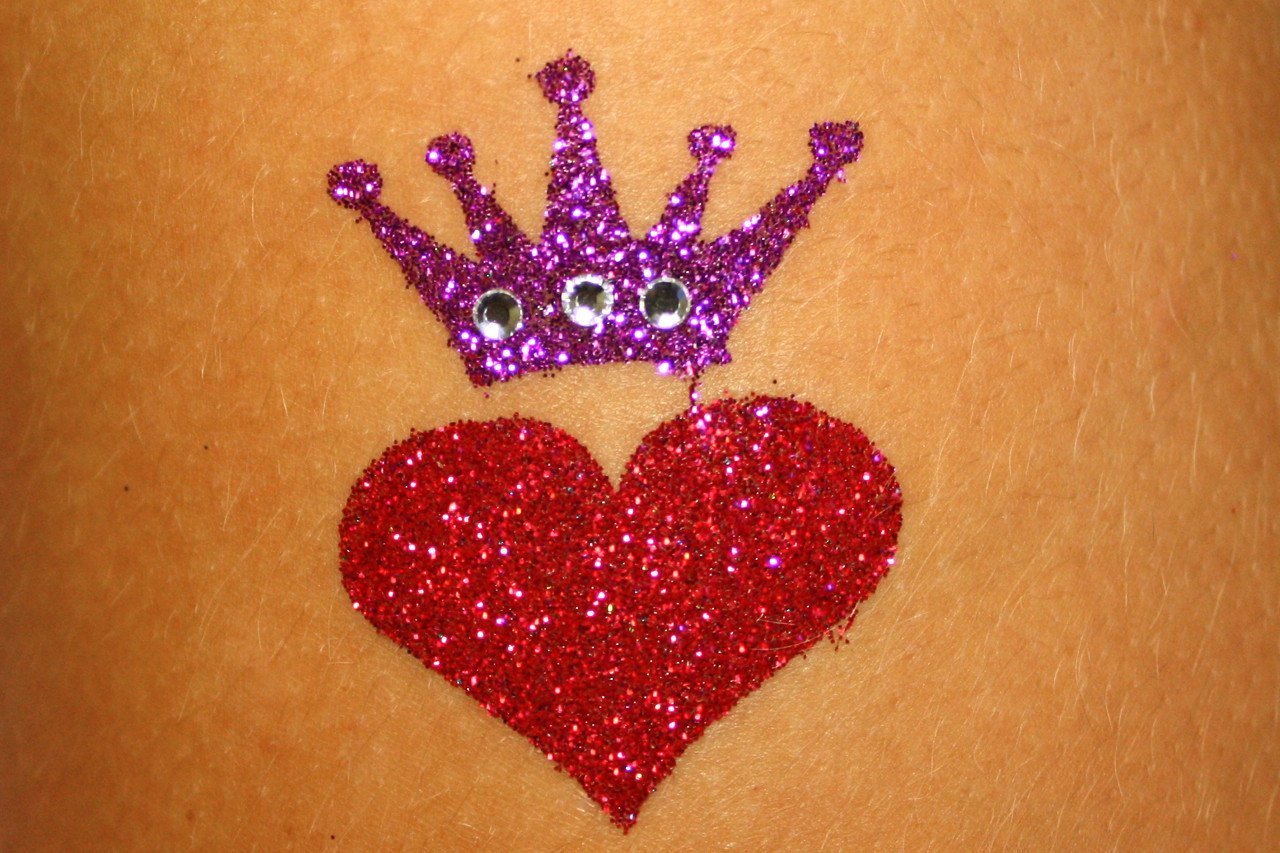 Glitter Tattoo Stencil Kit - 5 Pack Halloween Bat Designs for Face & Body Art - Perfect for Halloween Parties, Cosplay & Festive Events