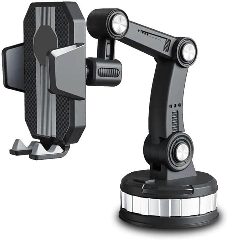 Acssart Super Adsorption Car Phone Holder - Awishday & Lonfor Tech Compatible, Center Console Stack Mount for Secure Driving, Ideal for Commuting, Road Trips, and GPS Navigation