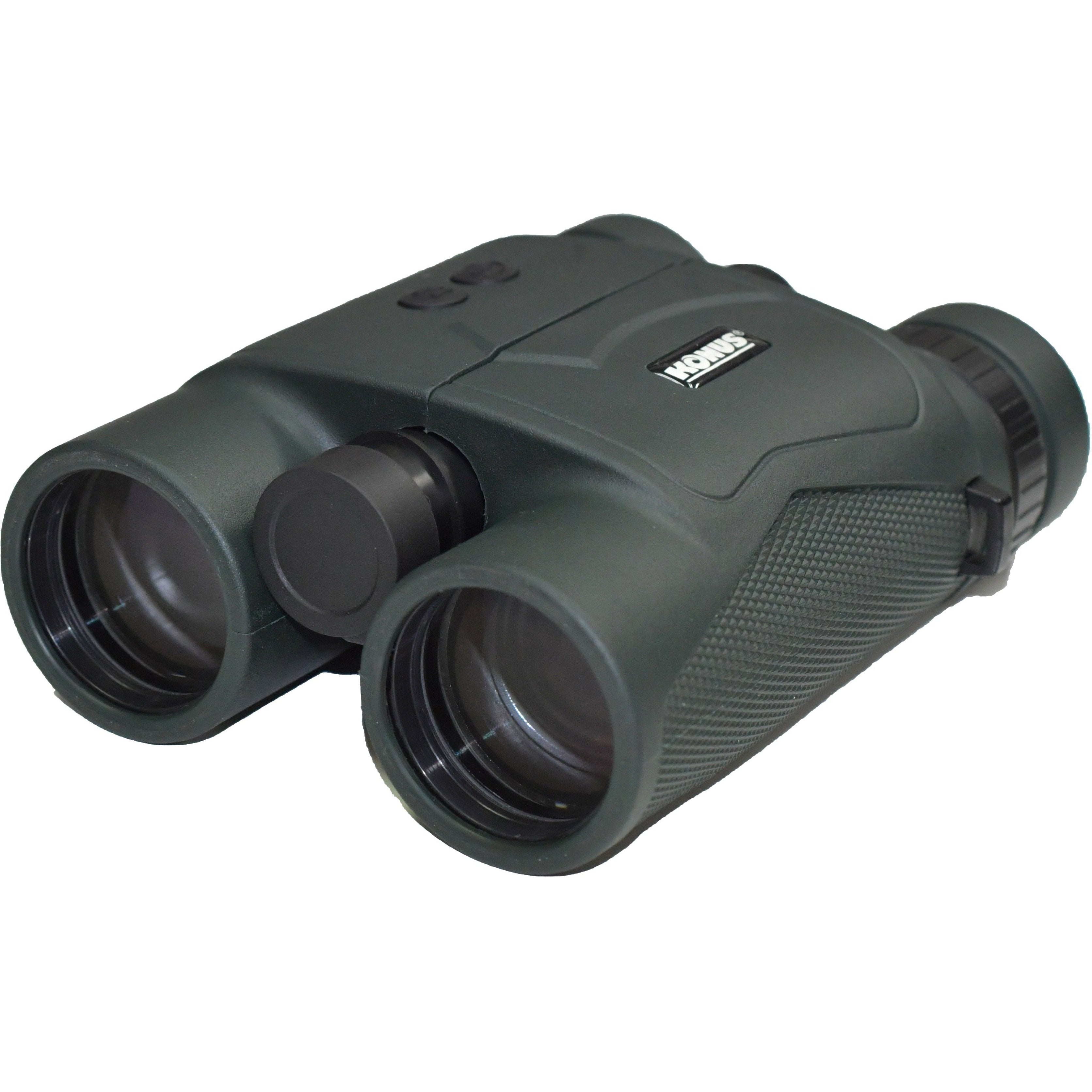 Konus Konusrange 2 10x42 Laser Rangefinder Binoculars - High Precision Hunting & Golf Range Finding Binoculars for Outdoor Sports, Bird Watching, and Target Shooting