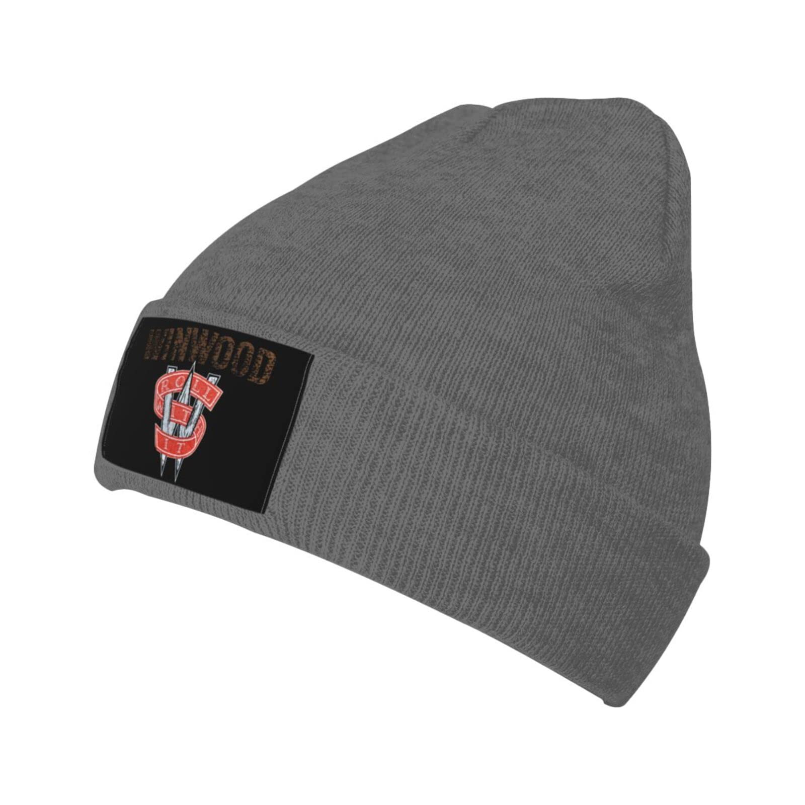 Steve Winwood Beanie Hats for Men & Women - Winter Skull Cap, Thermal Knit Hats, Lightweight Toboggan Cap in Deep Heather - Perfect for Skiing, Snowboarding & Cold Weather Activities