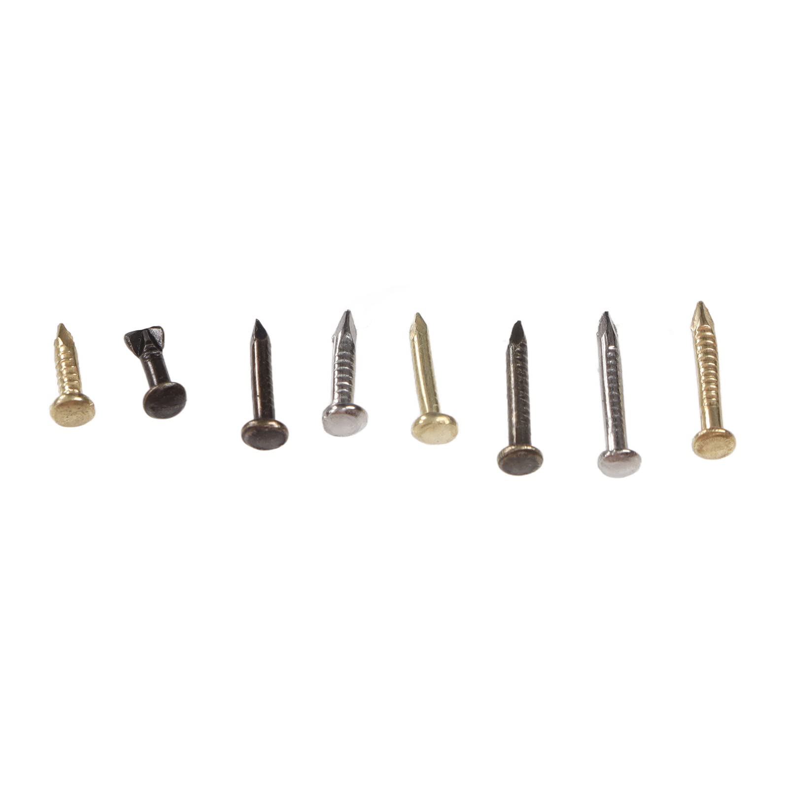Furniture Nails - Carbon Steel Nail Assortment Kit for Home Improvement, DIY Projects & Woodworking - Durable & Portable Fasteners for Carpentry, Upholstery & General Repairs