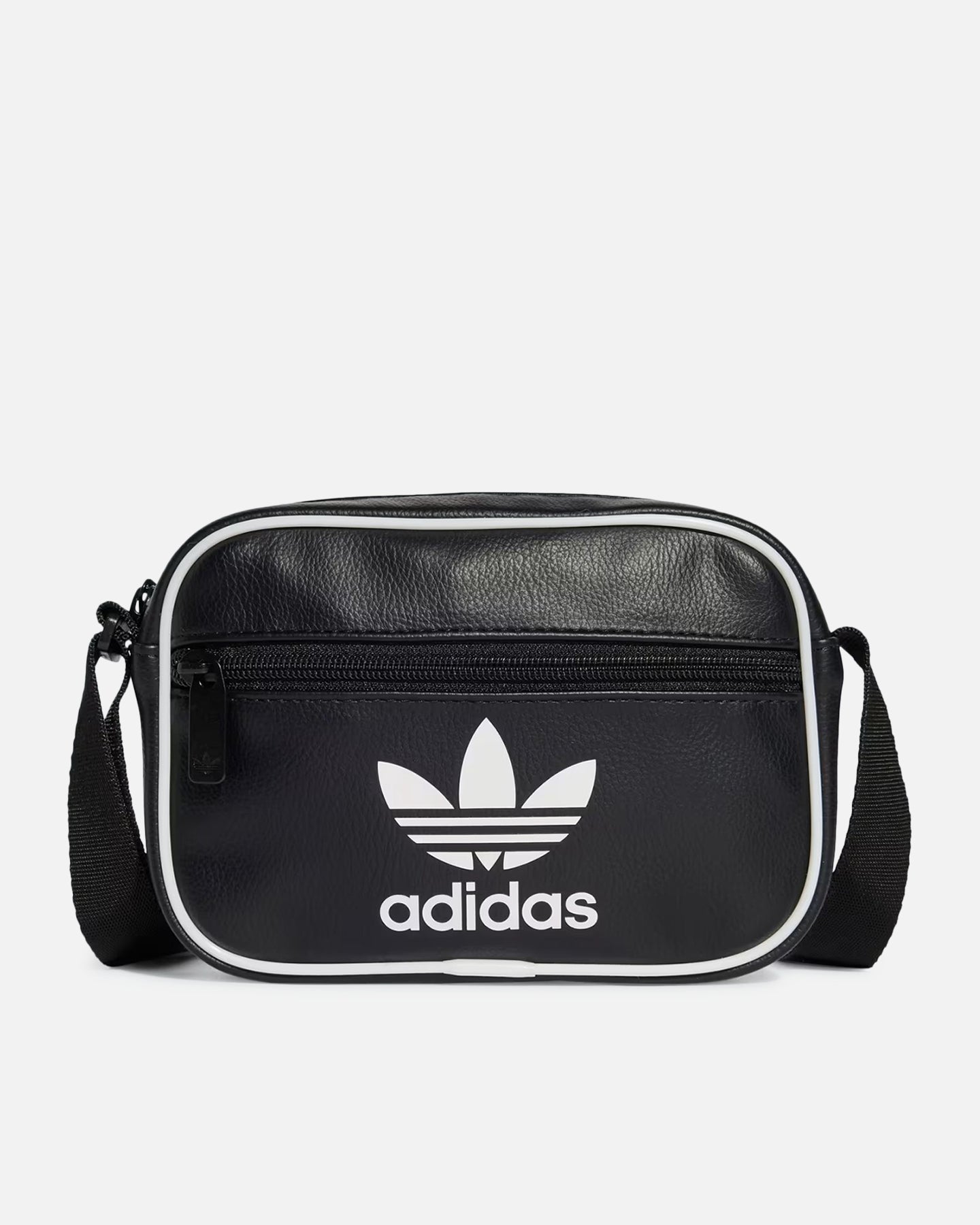 Adidas Adicolor Classic Mini Airliner Backpack - Black Unisex Travel Bag for School, Gym & Everyday Use