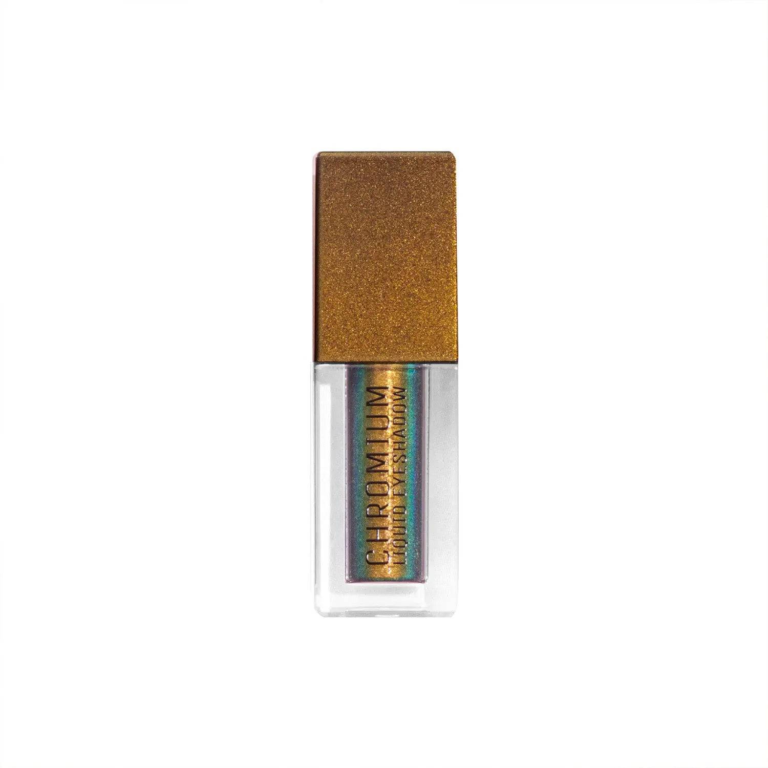 Chromium Liquid Eyeshadow - Long-Lasting Metallic Shimmer Makeup for Day & Night Glam Looks | Perfect for Parties, Weddings & Special Occasions