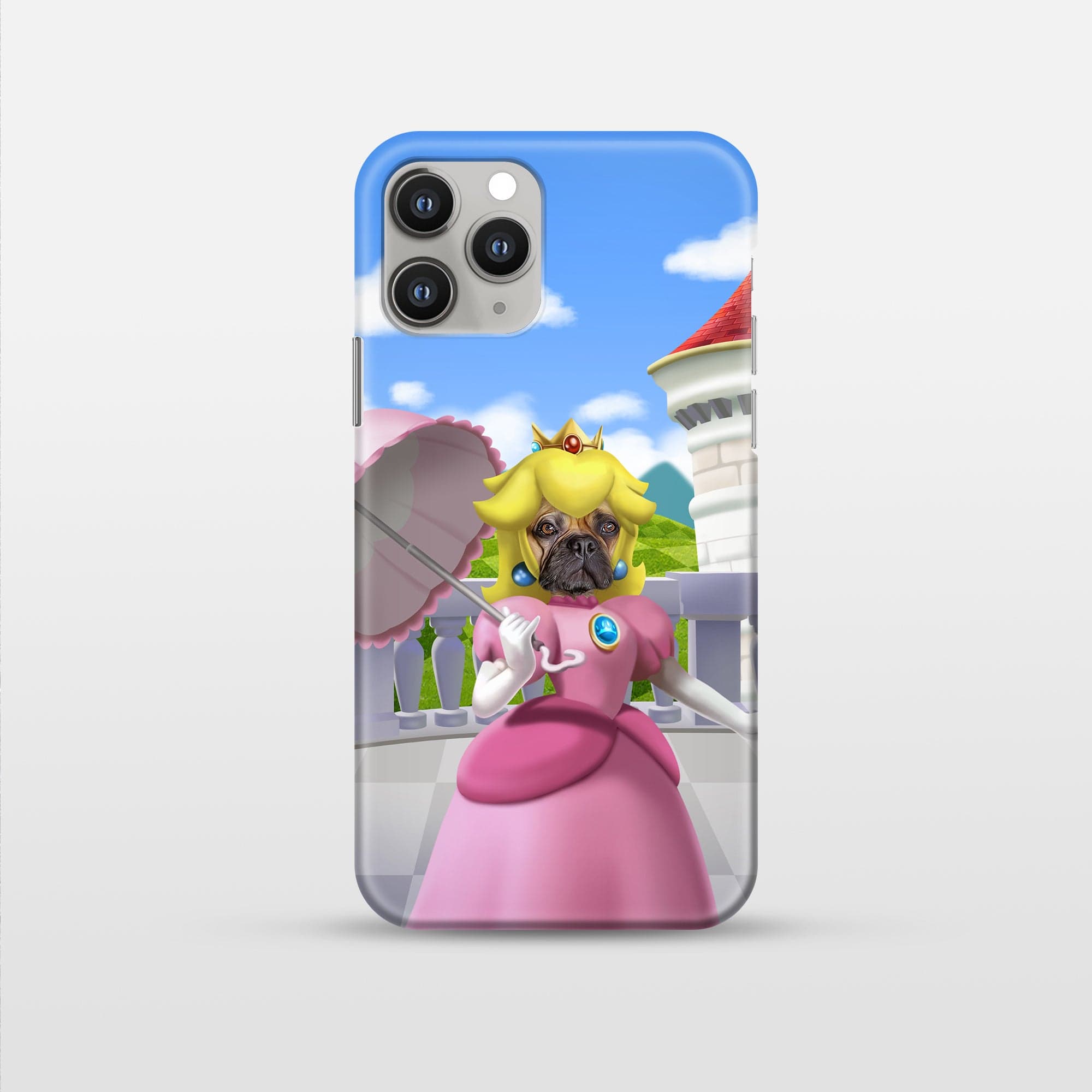 Custom Video Game Princess Pet Phone Case - Durable & Stylish Protective Cover for iPhone & Samsung - Perfect for Gaming Fans & Pet Lovers