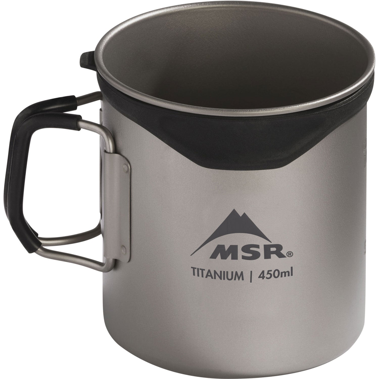 MSR Titan Cup - Ultralight Camping Cookware for Backpacking, Hiking & Outdoor Adventures - Durable Titanium Mug for Coffee, Tea & Cooking