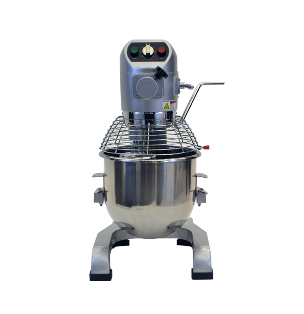 Atosa PPM 20 20-Quart Commercial Heavy Duty Planetary Mixer 115V 1100W - Perfect for Bakeries, Restaurants & Large-Scale Food Preparation