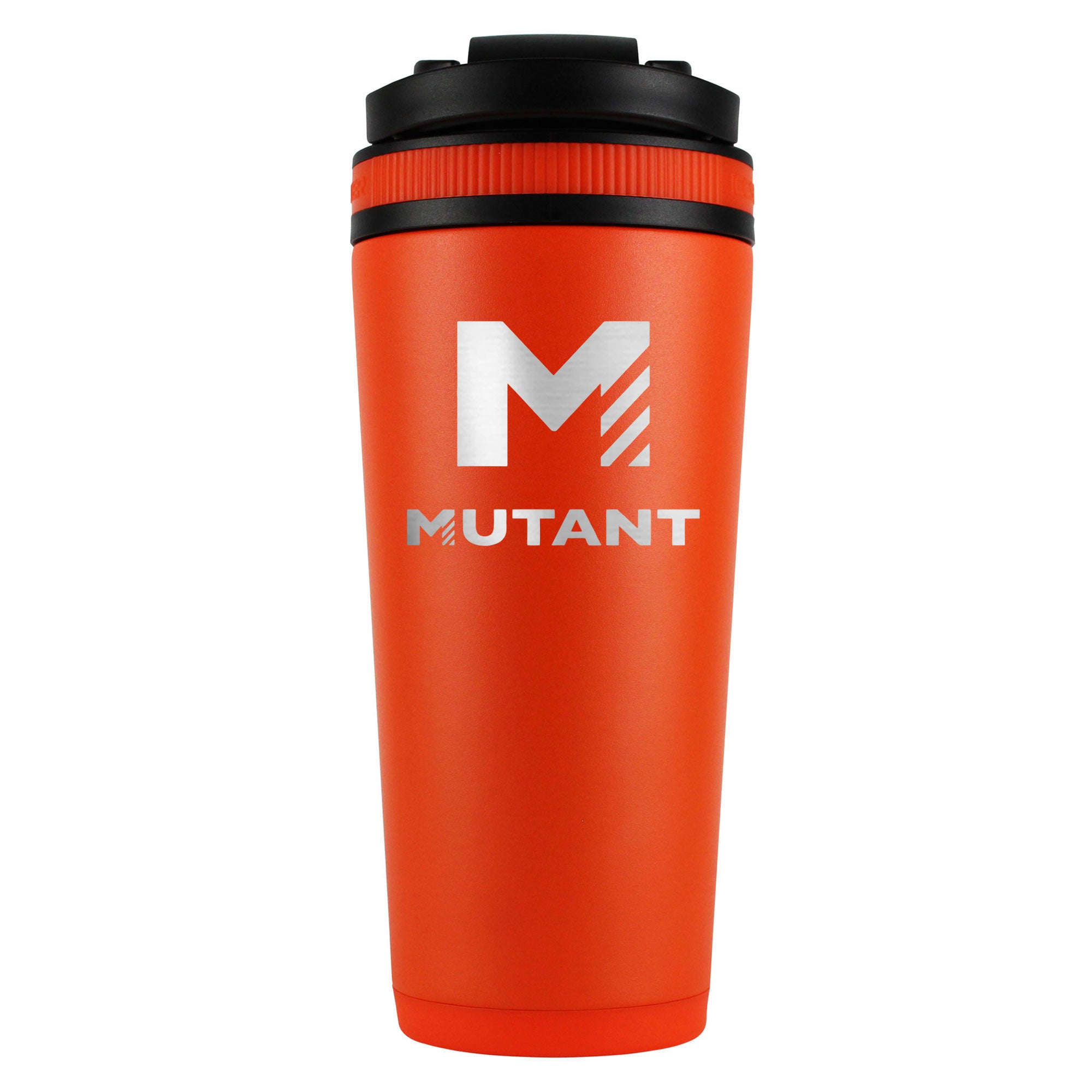 Nick The Mutant Walker Custom 26oz Insulated Protein Shaker Bottle - Orange - Perfect for Gym, Workout & Post-Training Recovery