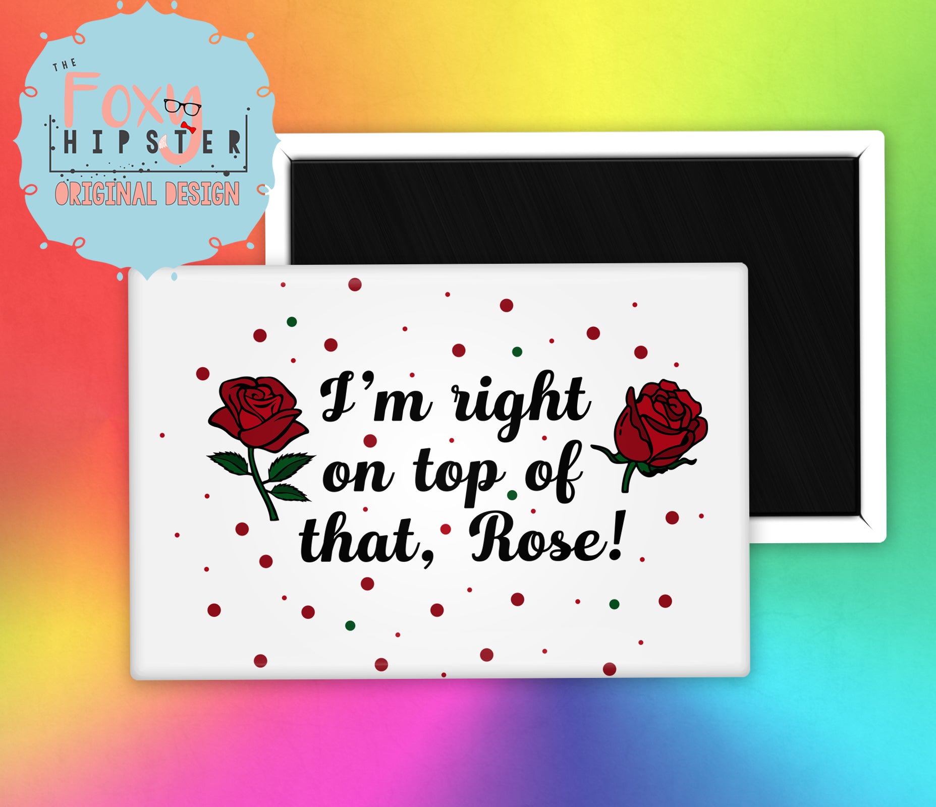Don't Tell Mom The Babysitters Dead Movie Quote Fridge Magnet - Funny Retro Kitchen Decor for Refrigerator, Office & Dorm Room