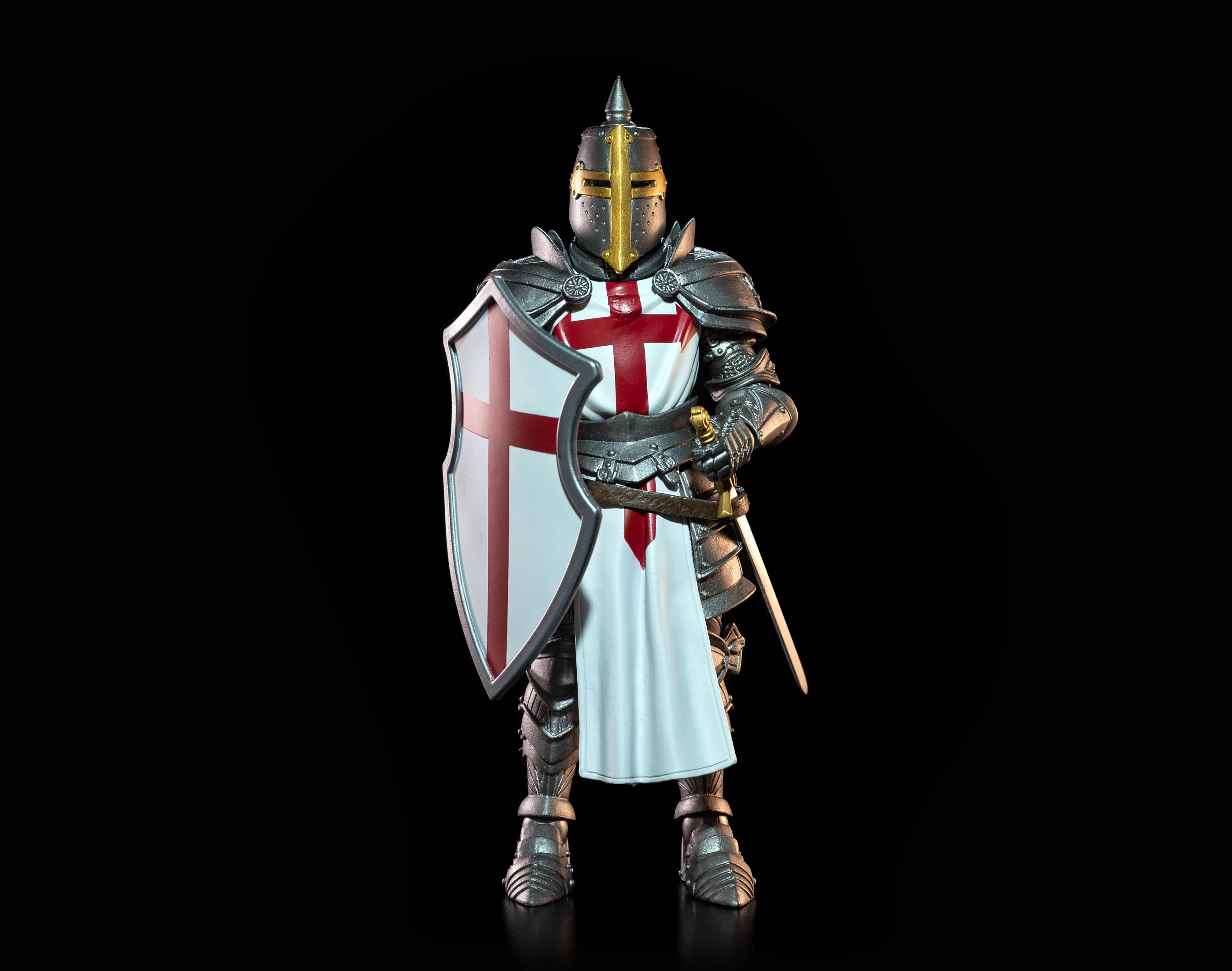 Mythic Legions Order of Eathyron Templar Knight LB (Legion Builder) - Fantasy Action Figure for Collectors & Role-Playing Games | Medieval Warrior Display & Battle Scenes