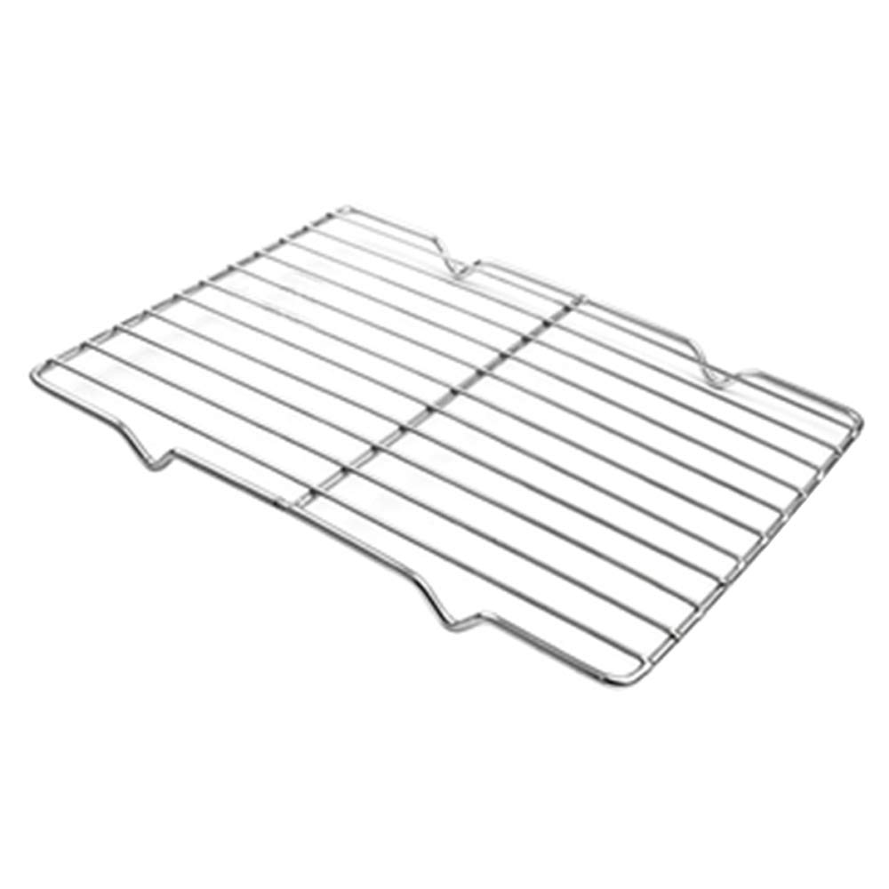 Heavy Duty Stainless Steel Grilling Rack - 5.3 x 8.7 Inch Rectangle Oven Roasting Rack with 4 Legs for Baking, Cooling & Steaming - Perfect for BBQ, Roasting Turkey, Baking Cookies & Cooling Pastries (5.3