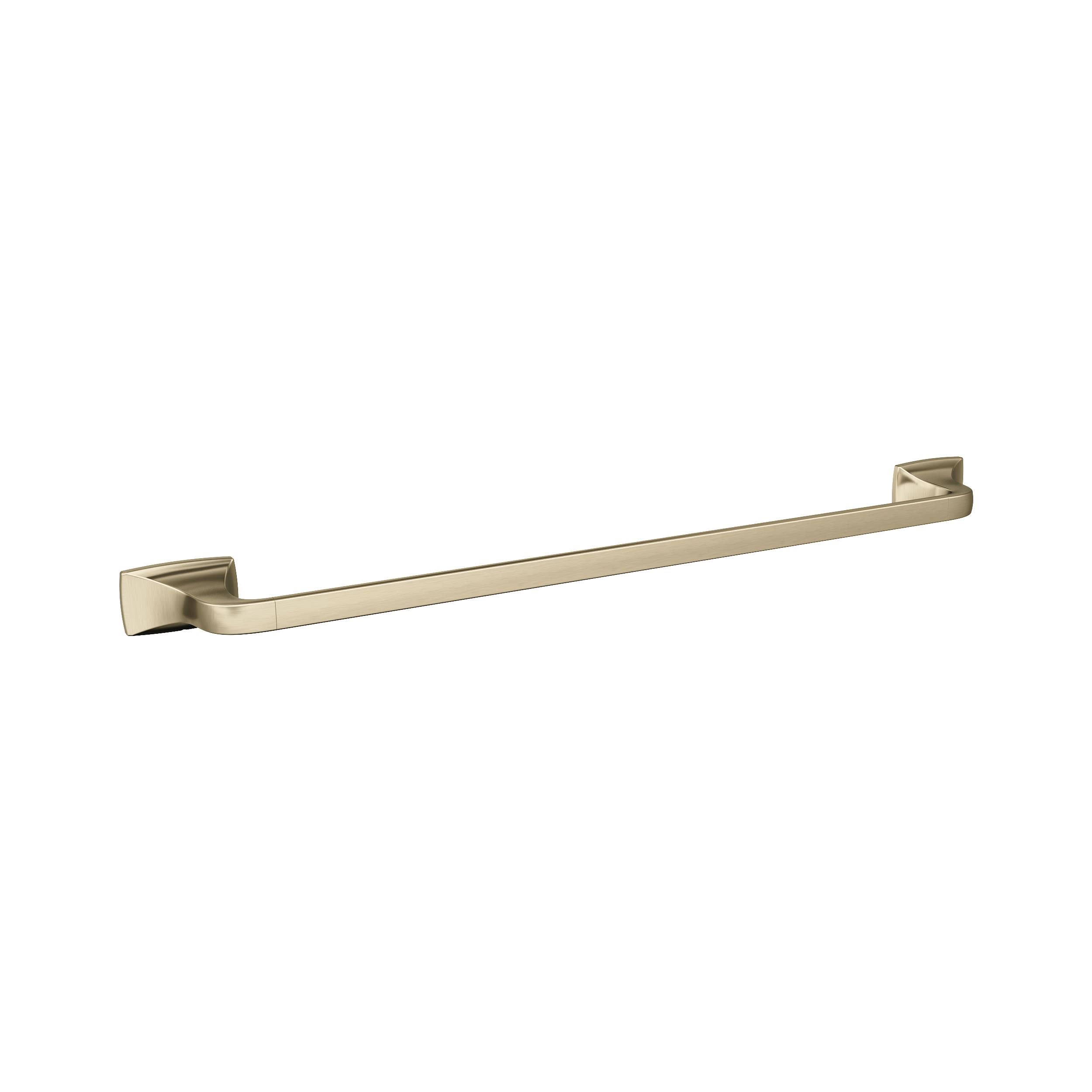 Amerock BH36014BBZ 24-Inch Golden Champagne Towel Bar - Bathroom Towel Rack & Holder for Bath Accessories | Highland Ridge Collection | Perfect for Bathrooms, Spas & Guest Rooms