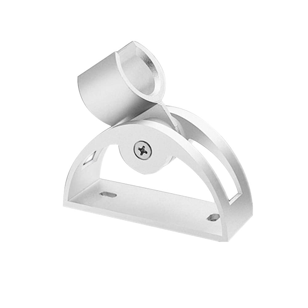 ZYSWP Aluminum Shower Head Holder - Wall Mounted Bathroom Bracket for Shower Sprayer - Perfect for Home, Apartment, and RV Use