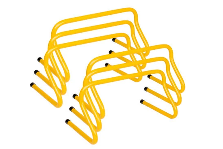 Warrior 9 Inch Weighted Training Hurdle Set - Adjustable Agility Hurdles for Speed & Fitness Training - Perfect for Football, Soccer, Track & Field Athletes