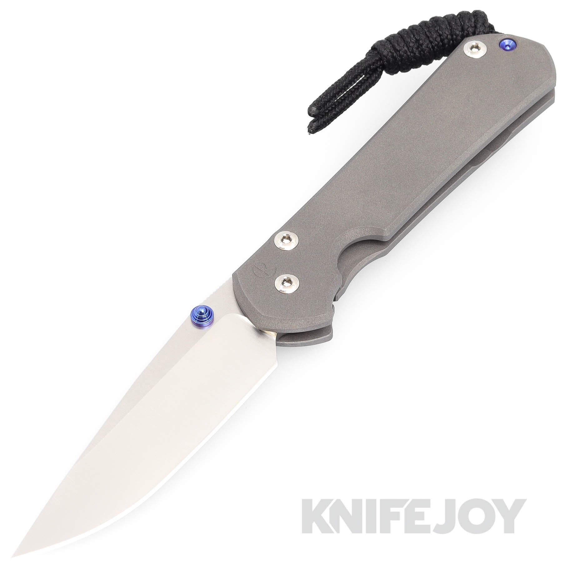 Chris Reeve Knives Small Sebenza 31 Plain Drop Point Folding Pocket Knife - Polished Magnacut Blade & Titanium Handles - EDC, Camping, Hunting, Outdoor Survival Gear