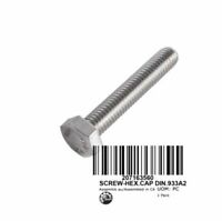 BRP Hex Screw 5mm x 14mm - Stainless Steel Metric Hexagon Head Bolt for Motorcycle, ATV, and Automotive Repairs - Durable Fastener for DIY Projects and Mechanical Maintenance