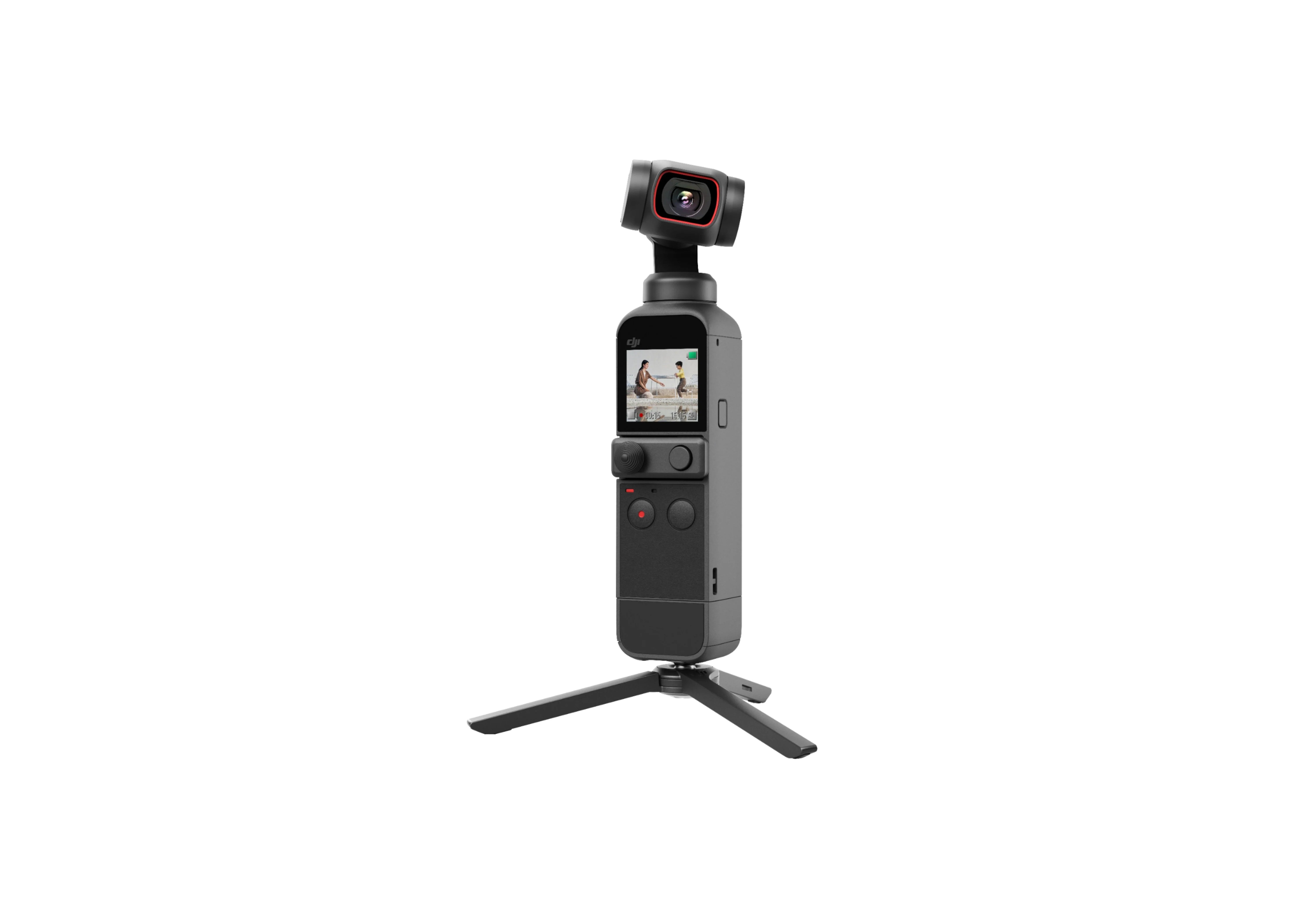 DJI Pocket 2 Creator Combo - 4K Vlogging Camera with Gimbal Stabilizer, Refurbished - Perfect for Travel Vlogging, YouTube Content Creation & Social Media Videos