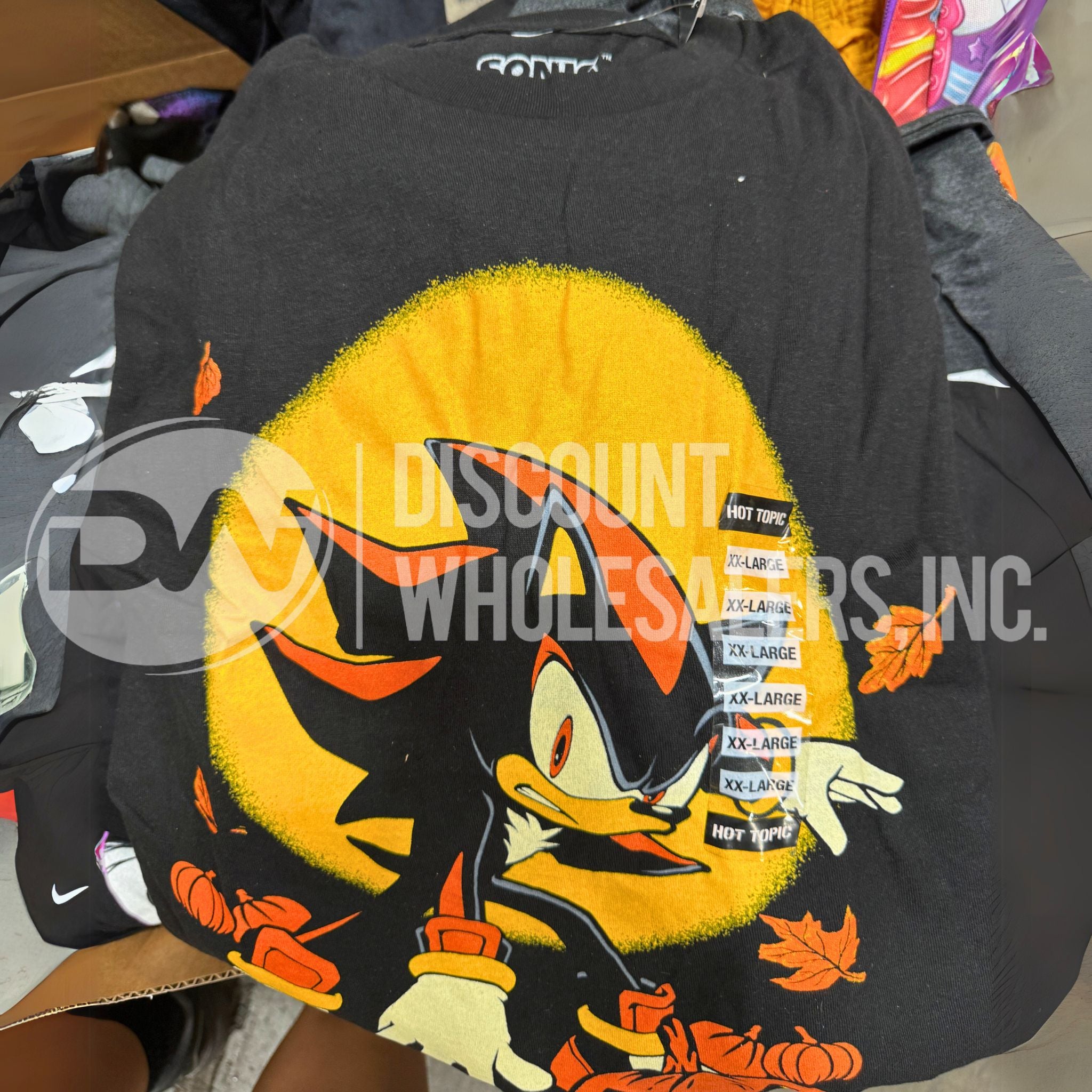 100 Pcs Bulk Anime T-Shirts & Marvel Character Tees - Assorted Graphic Apparel Mix for Cosplay, Gifts & Casual Wear