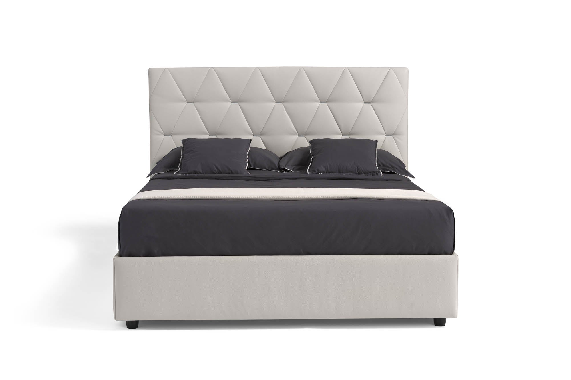 Novaluna Luxury Bed - Premium Italian-Made Bed Frame for Master Bedroom & Guest Room - Elegant & Durable Home Furniture for Modern Bedrooms