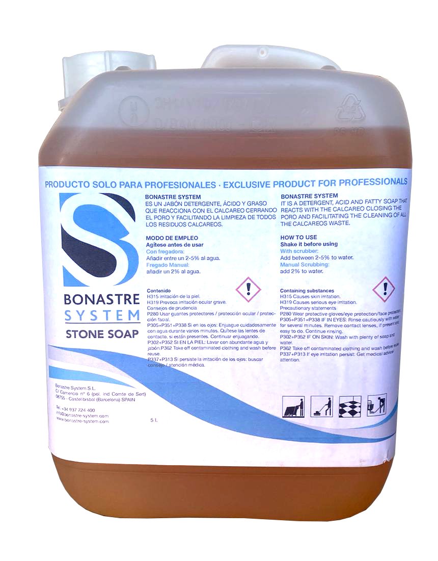 Bonastre Natural Stone Soap for Face & Body - Exfoliating & Moisturizing Bar Soap with Olive Oil - Perfect for Spa, Shower & Gift Sets