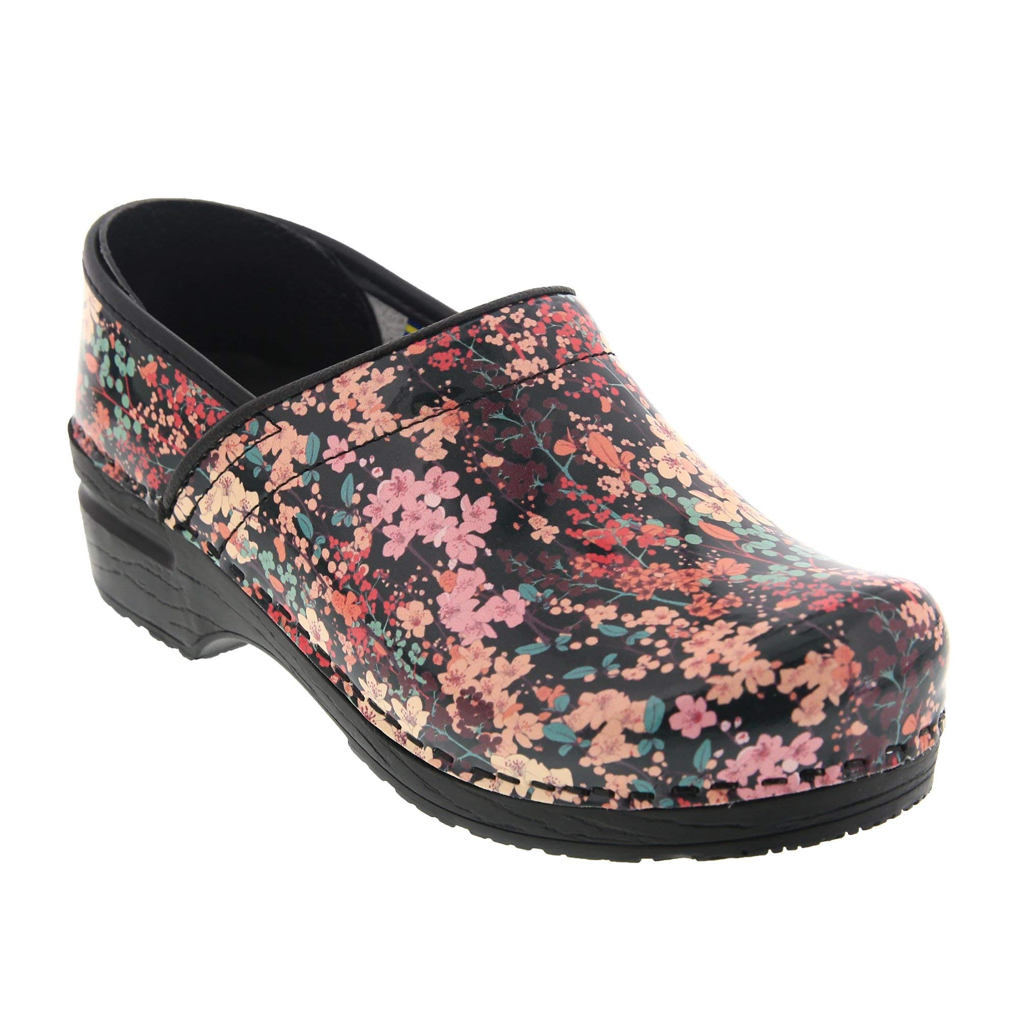 BJORK Swedish Comfort Women's Professional Josee Leather Clogs - Slip-Resistant Nursing Shoes for Healthcare Workers & Teachers (EU 42/US 10.5-11) - Perfect for Hospitals, Clinics & Long Shifts