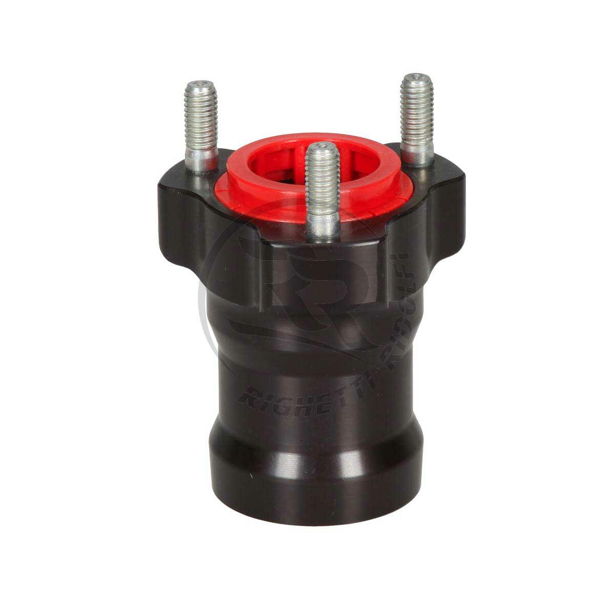 75x25mm Black Front Hub - Pack of 100 - Perfect for Bicycle Repair, Maintenance & Custom Builds