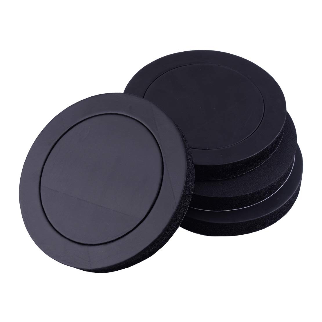 Beler 4PCS 6.5'' Car Door Speaker Soundproof Cotton Ring - Bass Enhancer & Noise Reduction Pads for Car Audio System Upgrade - Perfect for Sedans, SUVs and Trucks