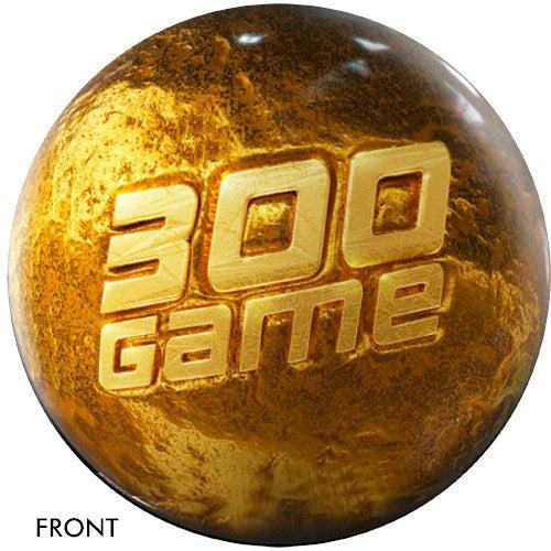 OnTheBallBowling 300 Game Gold Award Performance Bowling Ball - Perfect for Pro Bowlers & League Tournaments