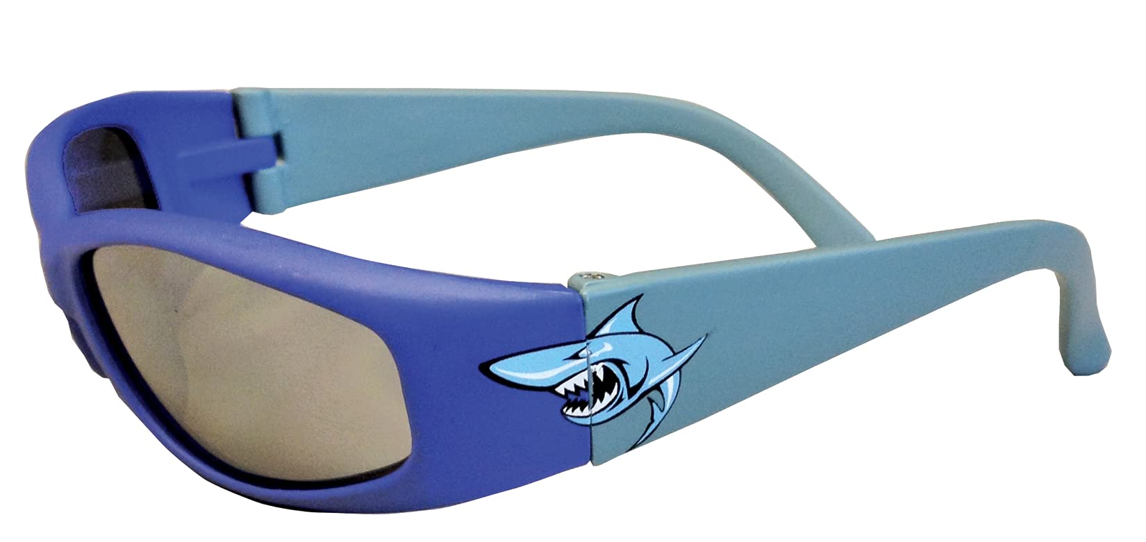 Kids Polarized Sunglasses for Toddlers - UV Protection Shark Design - Perfect for Beach, Outdoor Play & Summer Activities