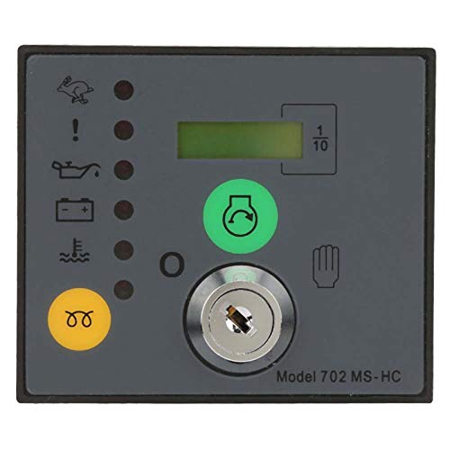 DSE702MS Generator Control Panel - 68x68mm Plastic Electronic Generator Controller Module for Machine Repair Shop | Perfect for Industrial Equipment, Backup Power Systems & Emergency Repairs