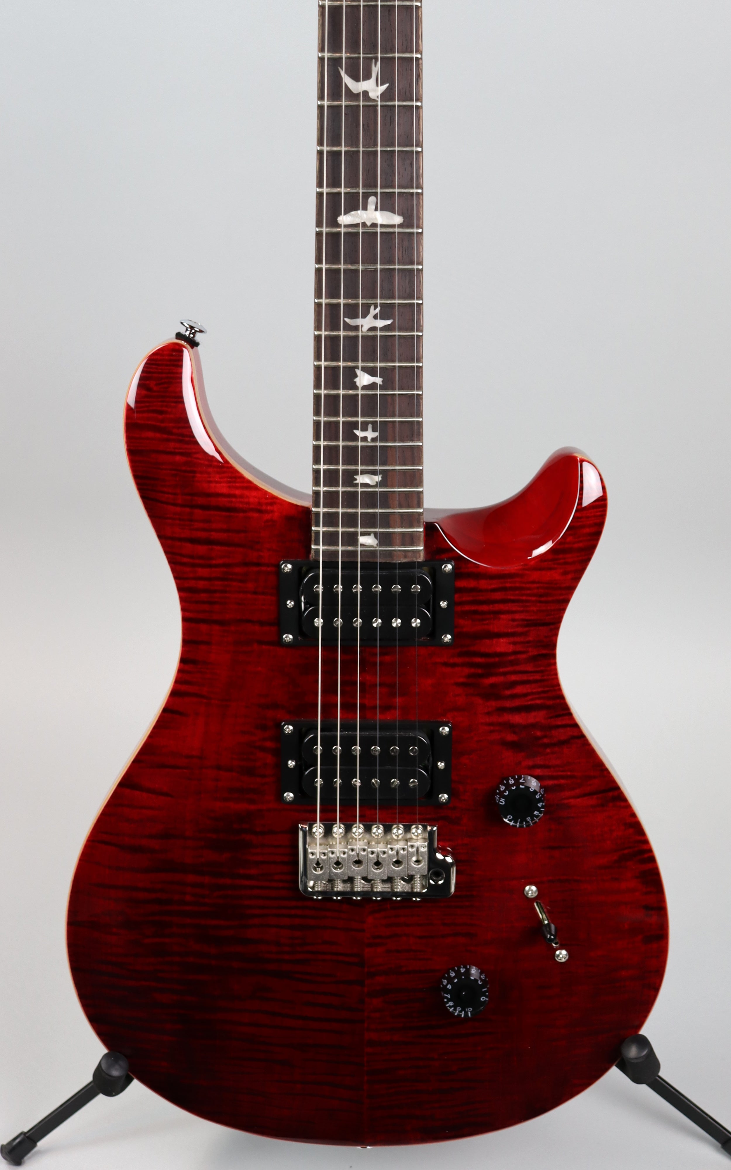 Paul Reed Smith SE Custom 24 Limited Edition Electric Guitar - Ruby Red Finish | Professional Grade for Stage & Studio Performances
