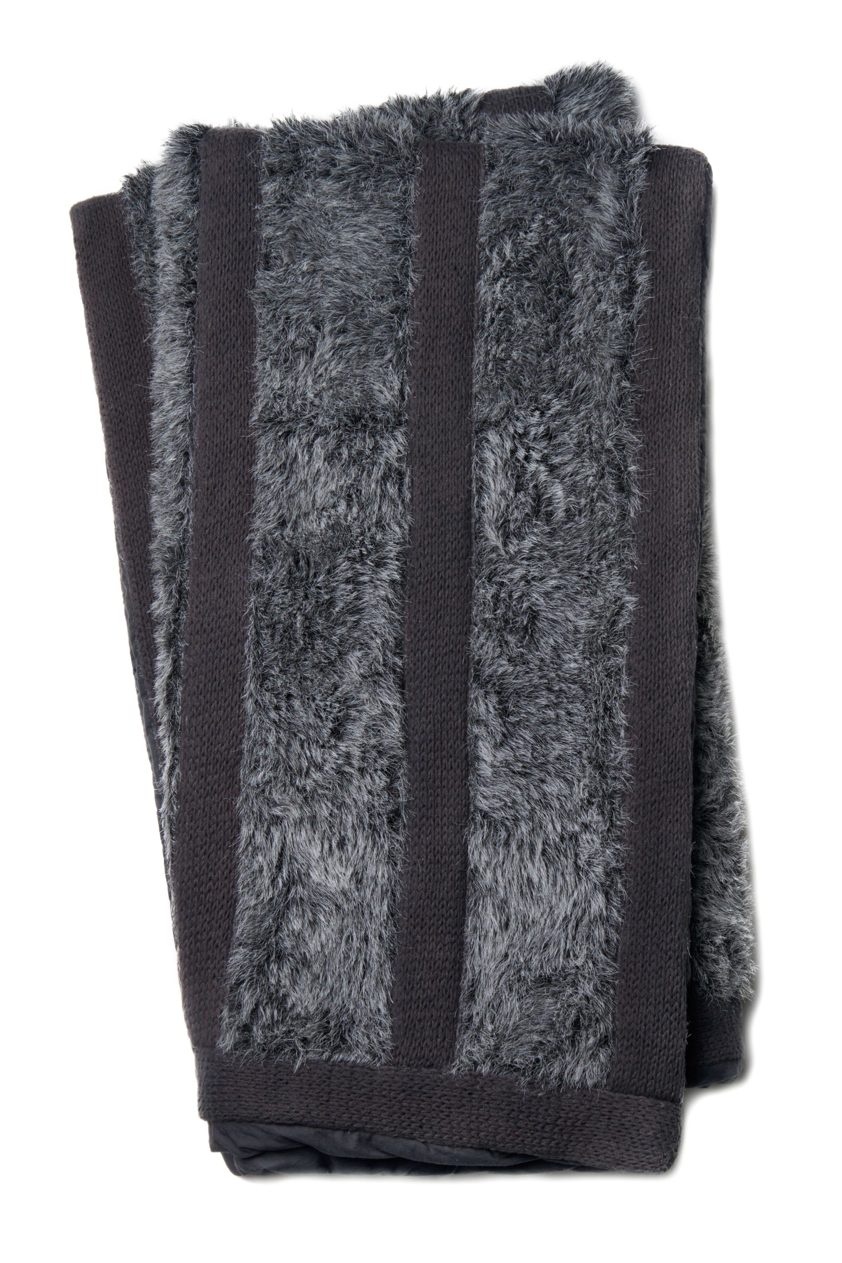 Loloi Neva Throw Blanket - Soft & Cozy Charcoal Gray Throw for Couch, Bed, or Sofa | Perfect for Home Decor, Living Room, and Gift Giving