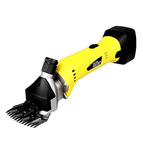 Professional 500W Cordless Electric Sheep Shears - Heavy Duty Grooming Clippers for Goats, Cattle & Farm Animals | Fast & Quiet Fur Wool Trimming | Perfect for Livestock Shearing, Pet Grooming & Farm Use