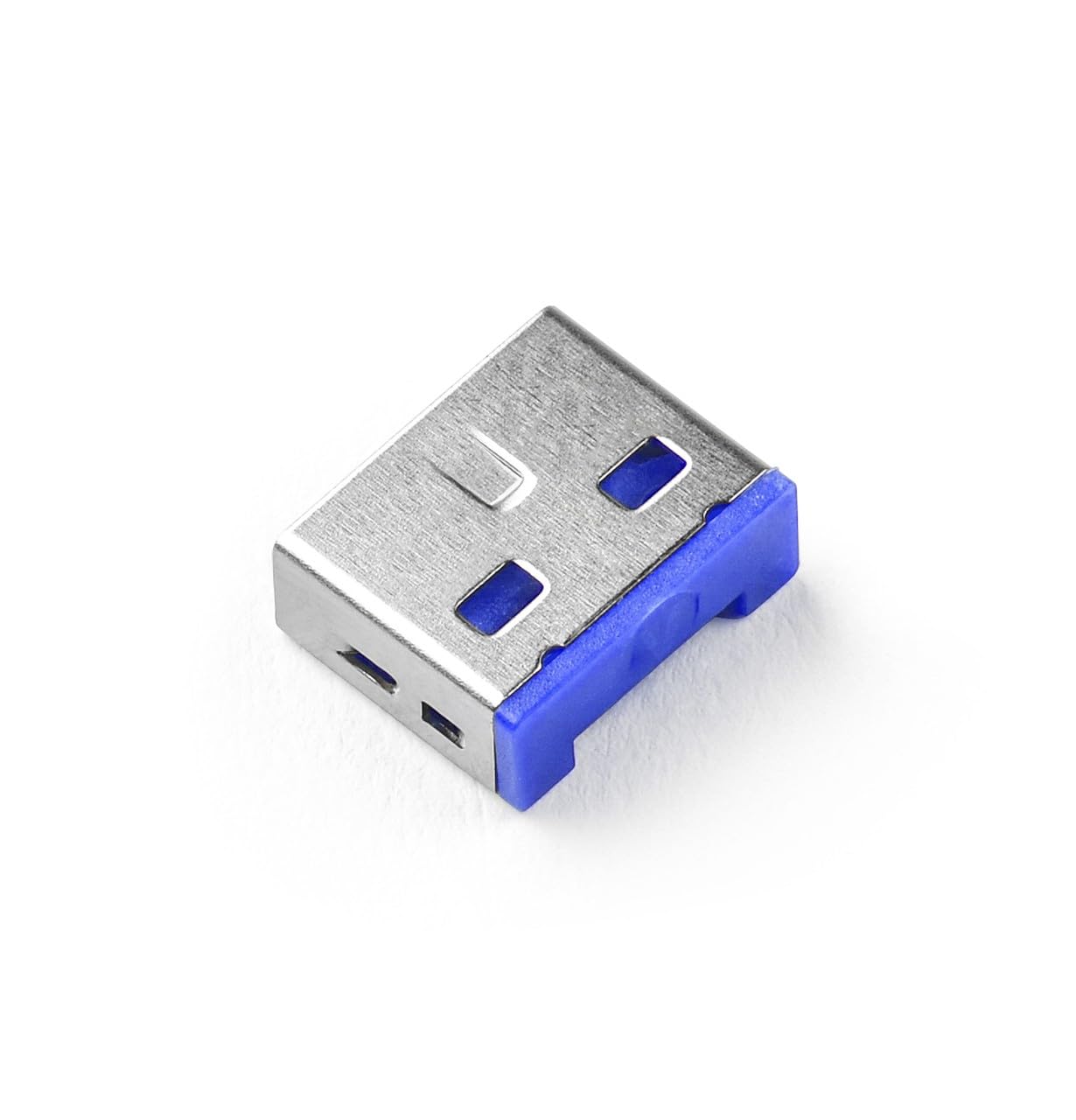 100 Pack Dark Blue USB Port Lock Essential - Prevent Unauthorized Access for Computers, Laptops, Servers & Data Security (Office, School, Home Use)