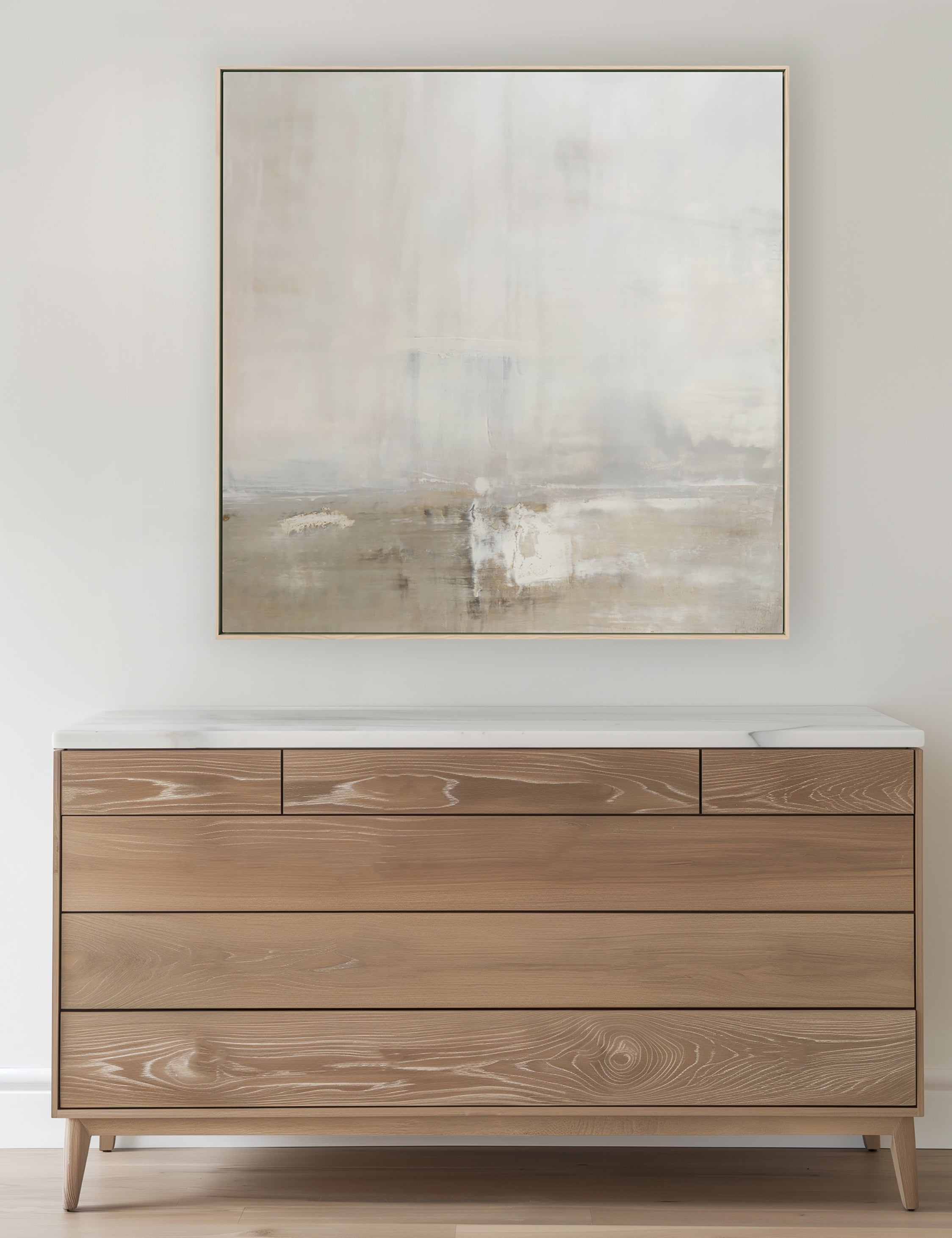 Dune Wall Art by Carol Benson Cobb - Handmade Coastal Decor for Beach House, Living Room & Office - Perfect for Boho & Nautical Theme Interiors
