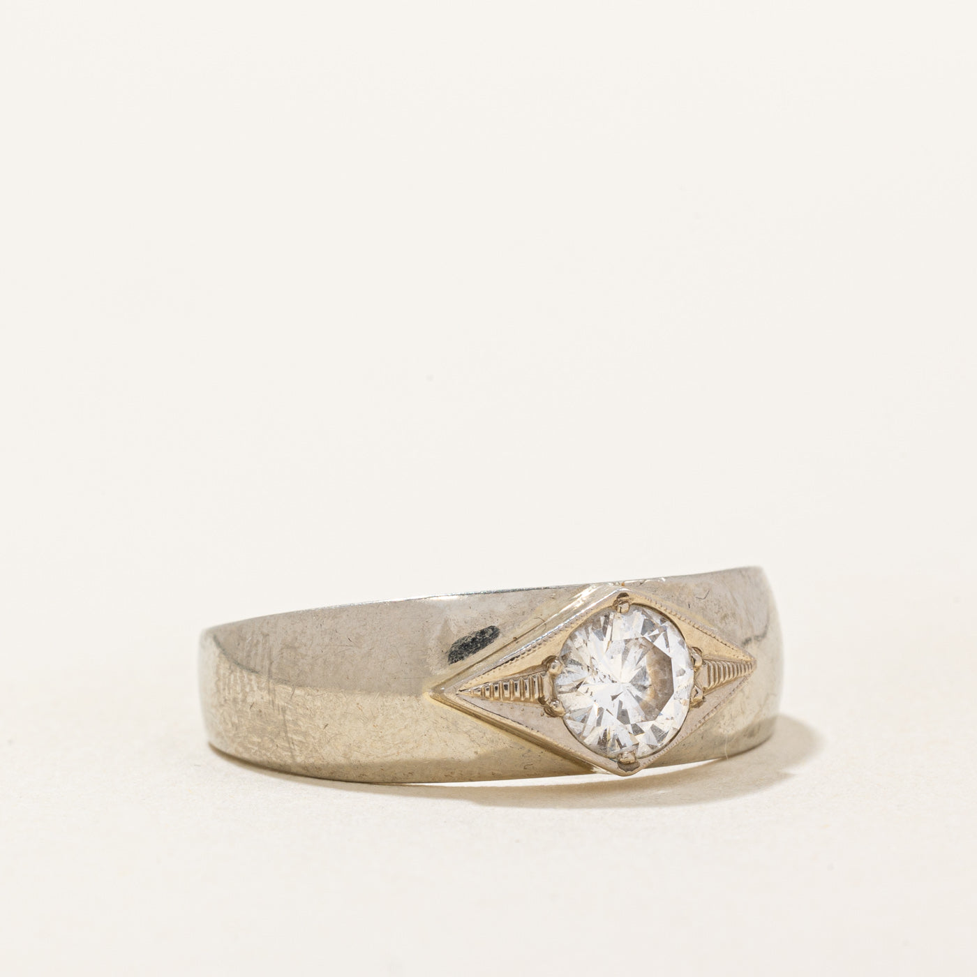 0.61ct Diamond Engagement Ring for Women - Size 9 | Round Cut Solitaire Wedding Band | Perfect for Proposals, Anniversaries & Special Occasions