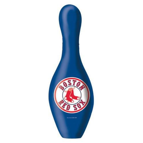 Official MLB Boston Red Sox Bowling Pin - Collectible Sports Memorabilia for Baseball Fans & Home Bar Decor