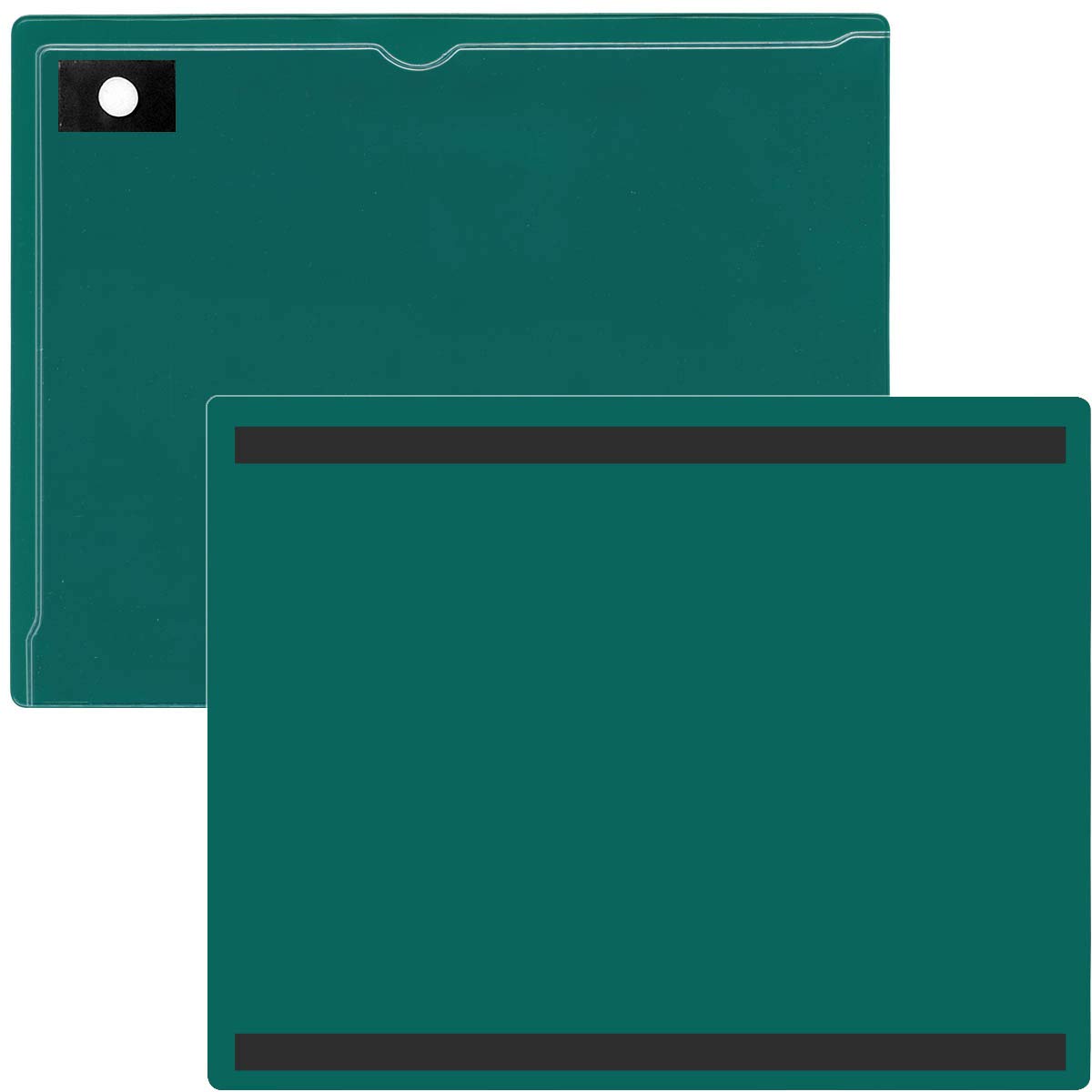 StoreSMART Magnetic Closure Pockets - 20-Pack Green 8.5
