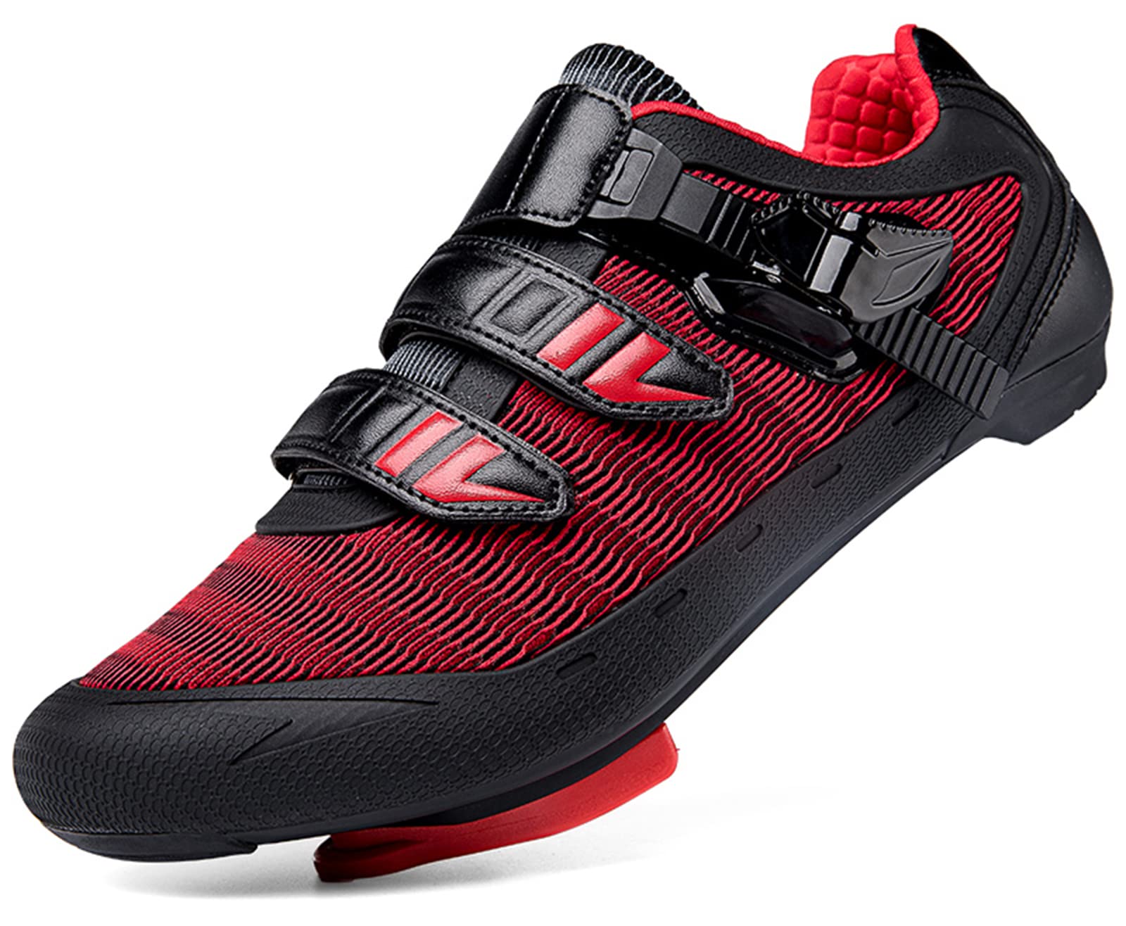 Unisex Cycling Shoes for Men & Women - SPD SL Look Pedals Compatible with Peloton, Road & MTB Bikes - Indoor/Outdoor Exercise Bike Shoes with Cleats Set - Perfect for Spinning Classes, Commuting & Road Cycling