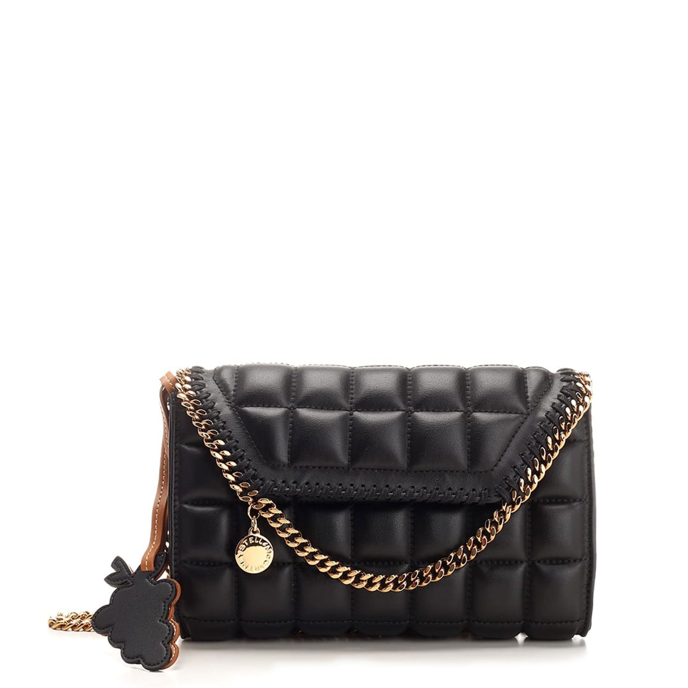 Falabella WOC Quilted Crossbody Bag in Black | Luxury Small Shoulder Bag for Women | Perfect for Evening Out, Shopping & Travel