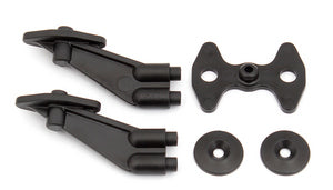 B6 Wing and Body Mount for RC Airplanes - Lightweight Durable Carbon Fiber Drone Accessories - Perfect for FPV Racing and Aerial Photography