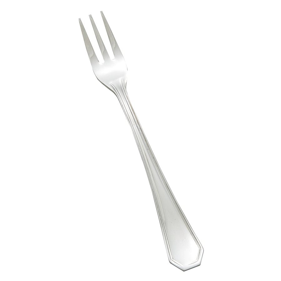 Winco Victoria Oyster Fork - Premium Stainless Steel Seafood Fork for Oysters, Clams & Shellfish - Elegant Tableware for Fine Dining, Restaurants & Home Entertaining