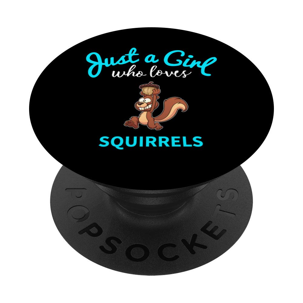 Cute Squirrel Phone Grip for Girls - PopSockets Stand for Phones & Tablets | Perfect for Kids & Teens