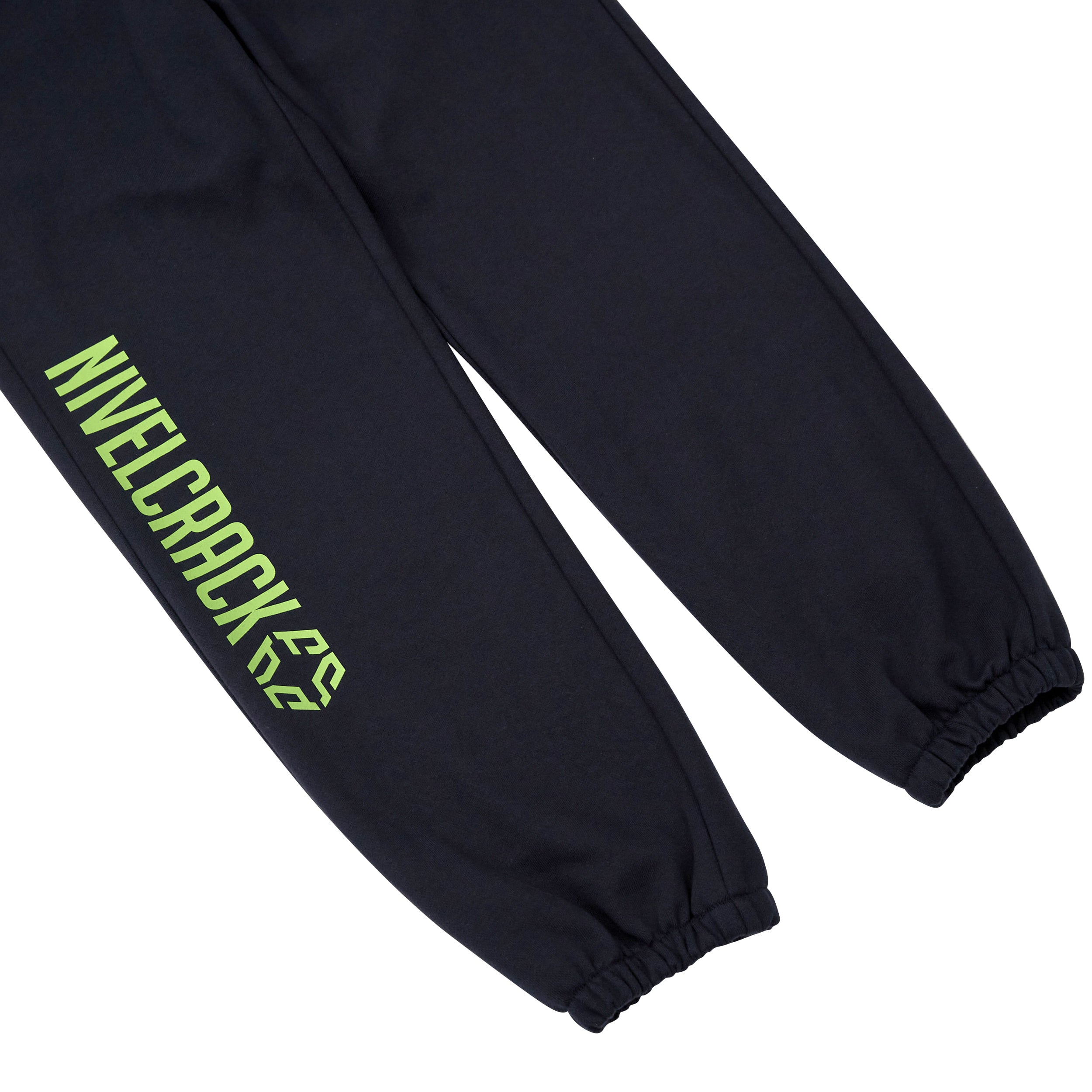 Nivelcrack Seoul Crest Sweatpants for Men - Comfortable Navy Blue Joggers with Stylish Embroidered Logo | Perfect for Gym, Lounge & Casual Wear