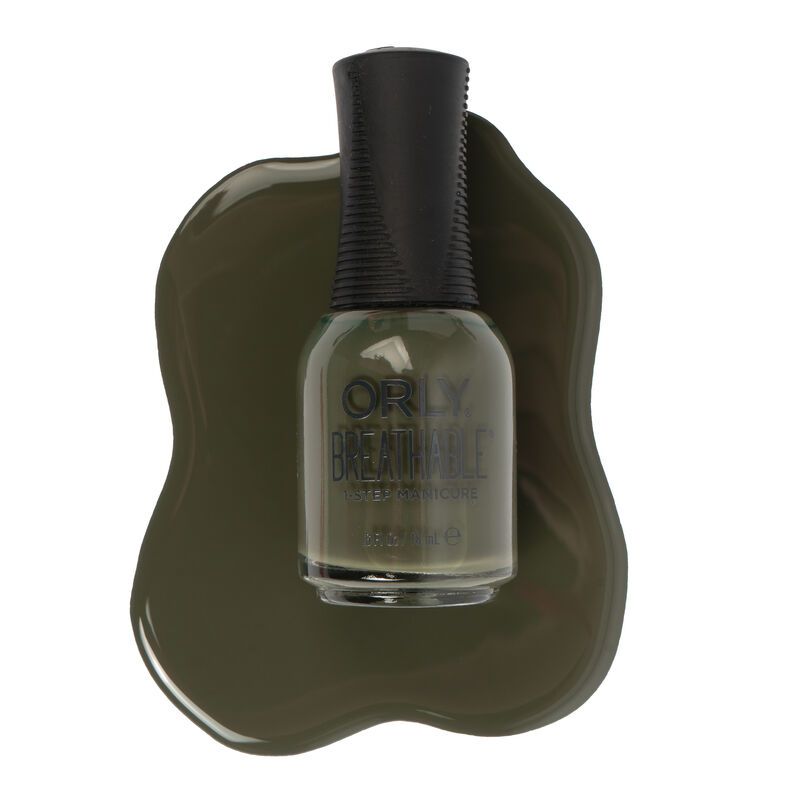 ORLY BREATHABLE Nail Polish - Look at the Thyme 18ml | Vegan, Long-Lasting & Chip-Resistant | Perfect for Manicures, Pedicures & Nail Art Designs