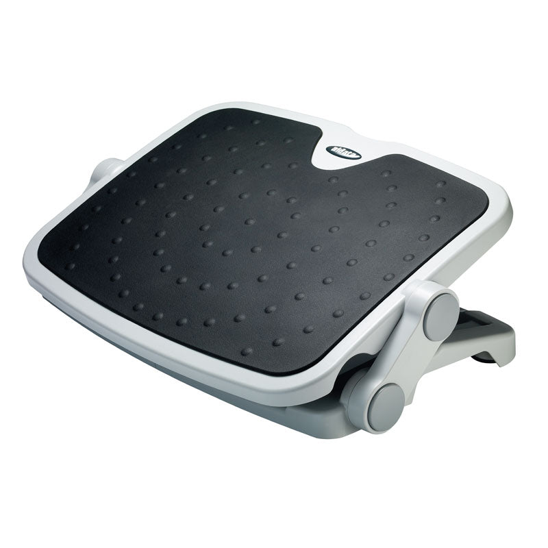 Premium Ergonomic Footrest for Office & Home - Adjustable Height, Memory Foam Cushion - Perfect for Desk, Gaming Chair, and Relaxation